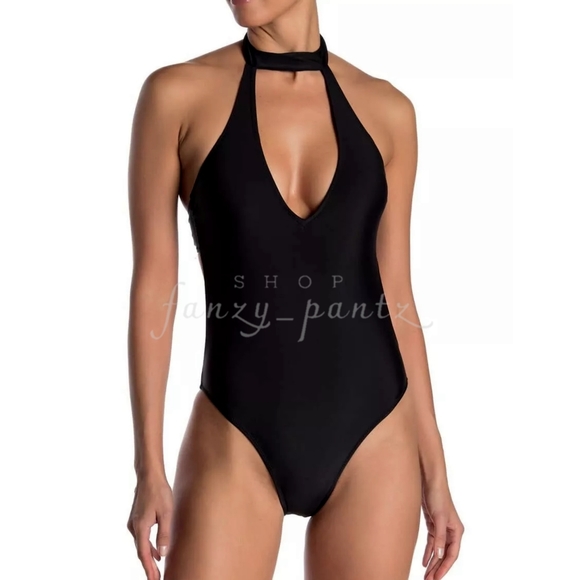 Kendall & Kylie Other - Kendall + Kyle One Piece Swimsuit NEW black
